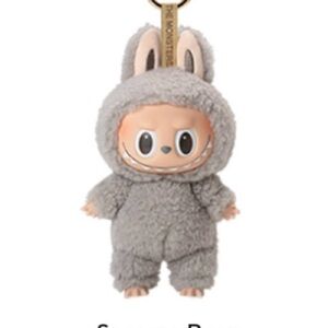 Exciting Macaron Key & Card Holder - Cream